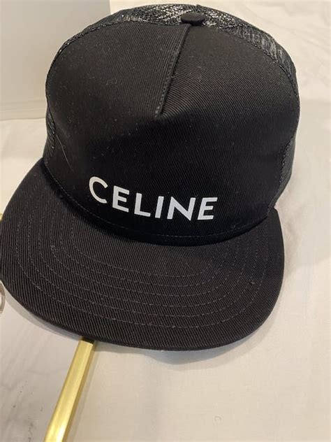 celine jean hat|celine trucker hat.